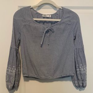 Hollister Blue Top